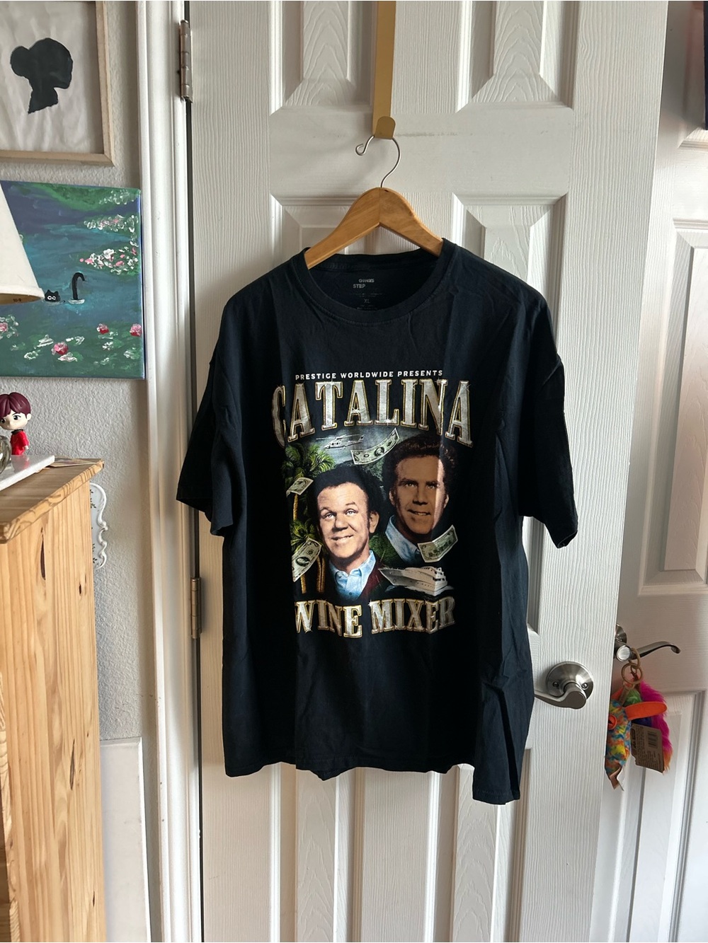 Step Brothers Prestige Worldwide Catalina Wine Mixer tshirt